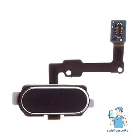 Fingerprint Sensor with Flex Cable for Samsung Galaxy J7 Prime Black thumbnail